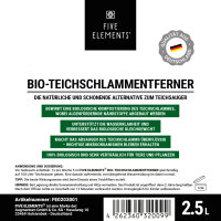 FIVE ELEMENTS Bio-Teichschlammentferner | 2,5 l | flüssig