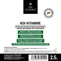 FIVE ELEMENTS Koi-Vitamine | 2,5 l | flüssig