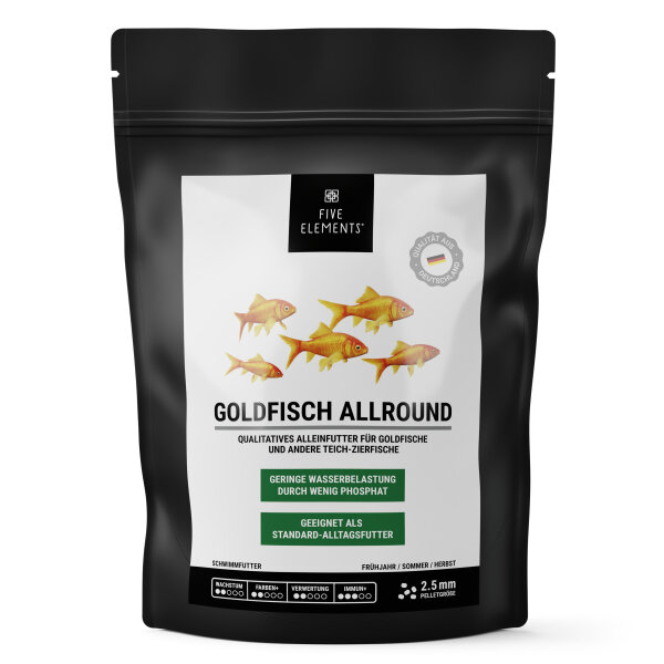 FIVE ELEMENTS Goldfisch Allround | 1,4 kg | Beutel