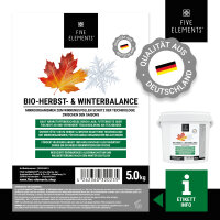 FIVE ELEMENTS Bio-Herbst- & Winterbalance | 5,0 kg | Granulat