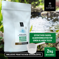 Intensiv-Algenfrei 2 kg | Fadenalgenvernichter | Granulat | FIVE ELEMENTS