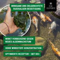 Intensiv-Algenfrei 15 kg | Fadenalgenvernichter | Granulat | FIVE ELEMENTS